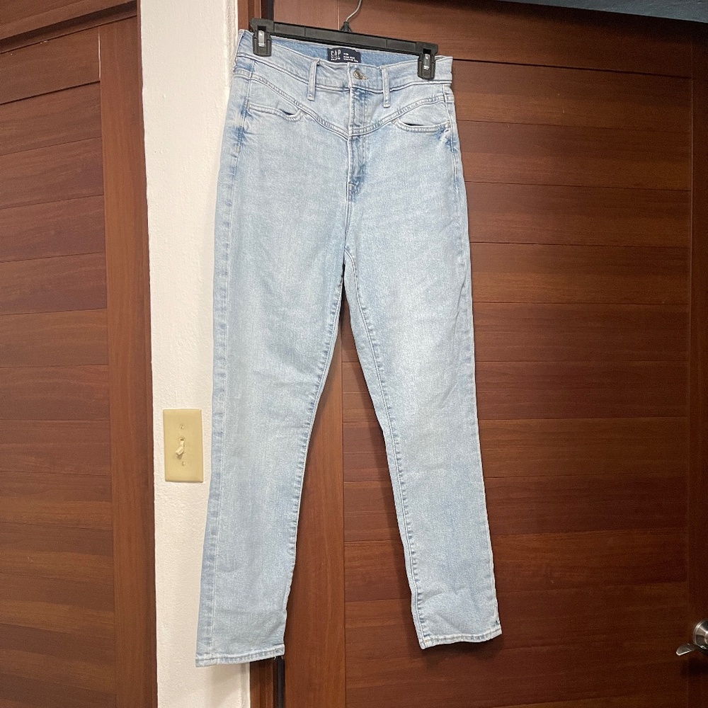 The GAP high rise vintage slim jeans
